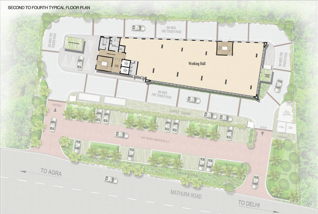 Second and Fourth Floor